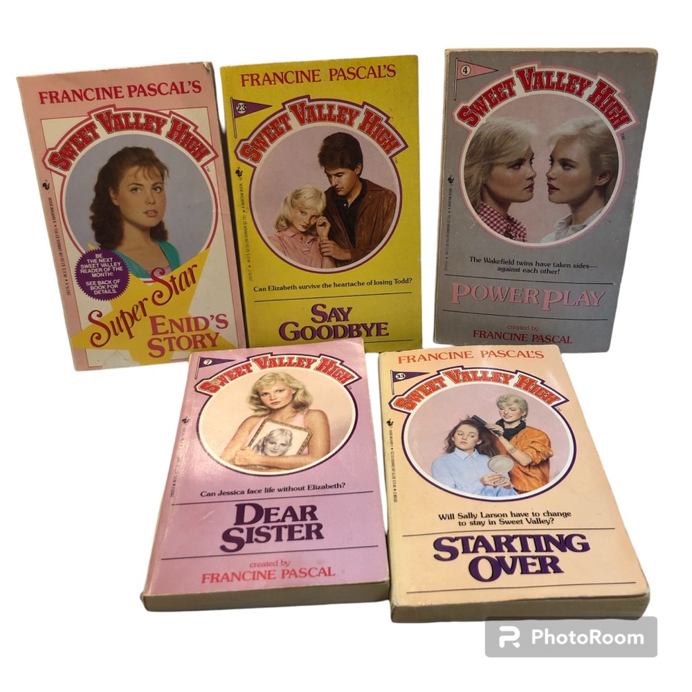 Vintage Sweet Valley High Books Francine Pascal 1980-1990
